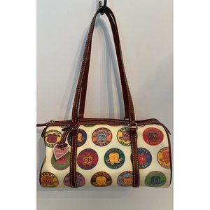 Dooney & Bourke Vintage Medallion Barrel Bag
